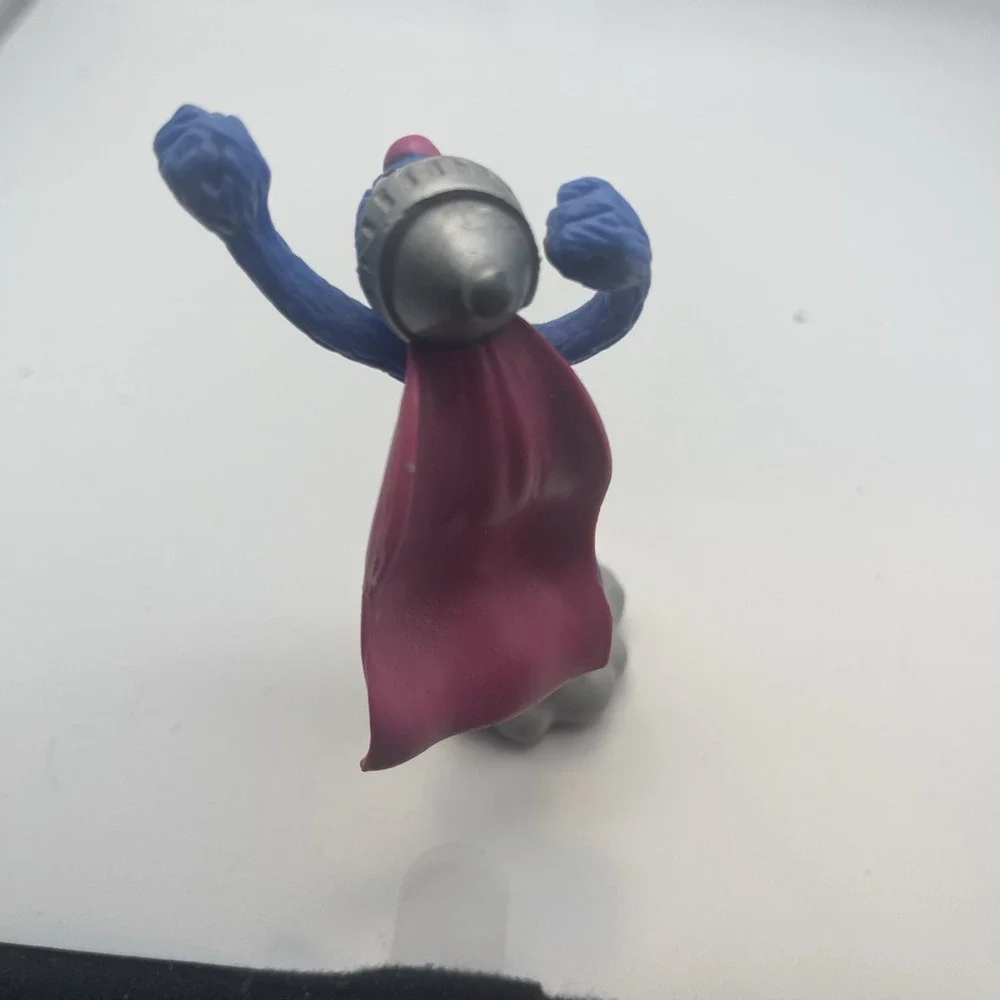 VTG Sesame Street Super Grover Action Figure PVC Jim Henson's Muppet's Applause - Picture 6 of 12